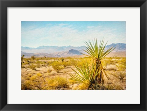 Framed Utah Desert Yucca Print