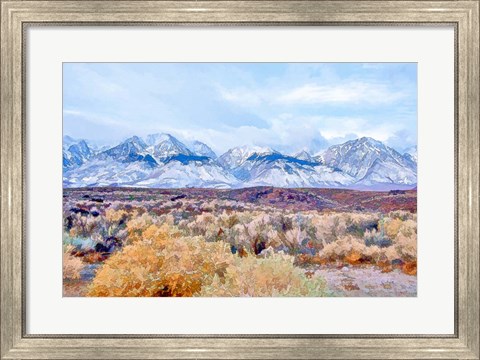 Framed High Desert Vista I Print