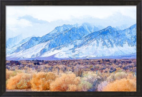 Framed High Desert Vista II Print