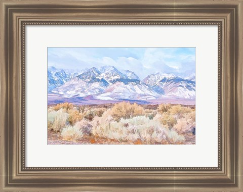 Framed High Desert Vista III Print