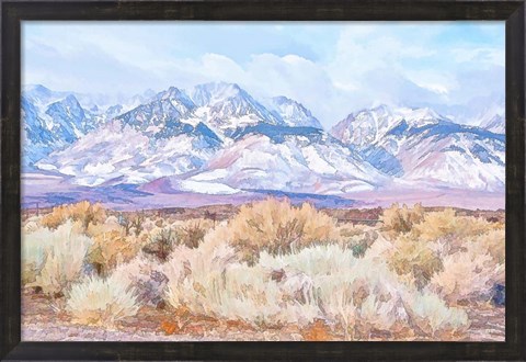 Framed High Desert Vista III Print