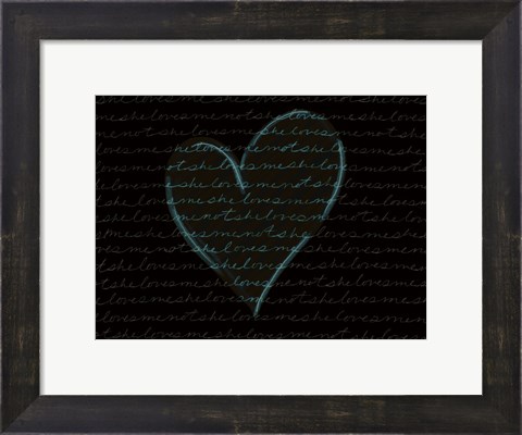 Framed She Loves Me - Blue Print