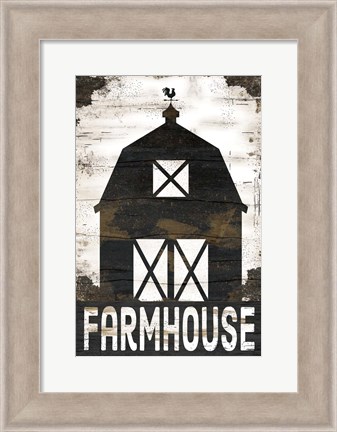 Framed Farmhouse Barn Print