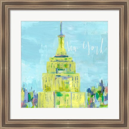 Framed New York City Print