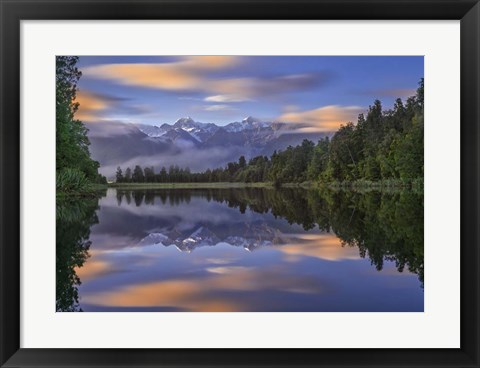 Framed Lake Matheson Print