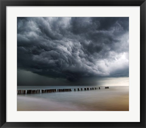 Framed Dark Clouds Print