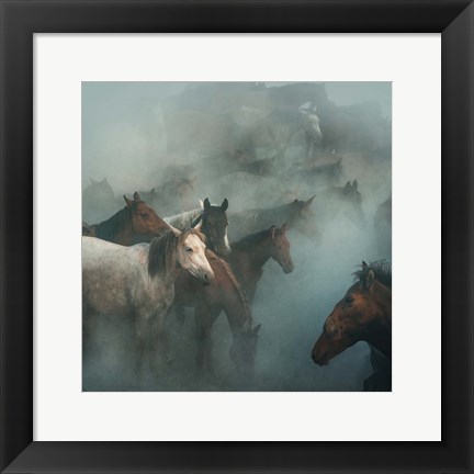 Framed Lost Horses Print