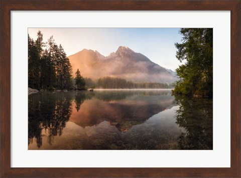 Framed Glowing Mist Print