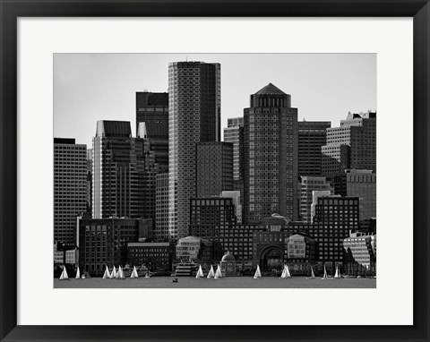 Framed Towers Print