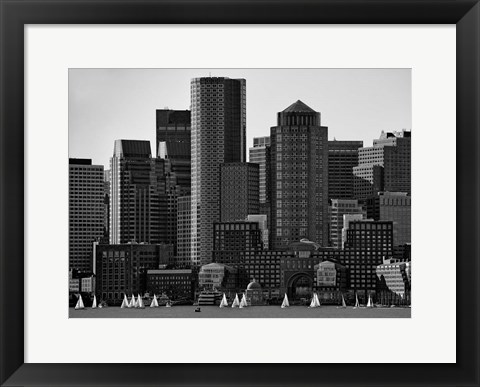 Framed Towers Print