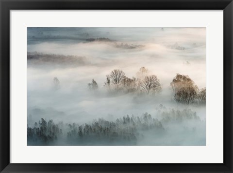 Framed Winter Fog Print