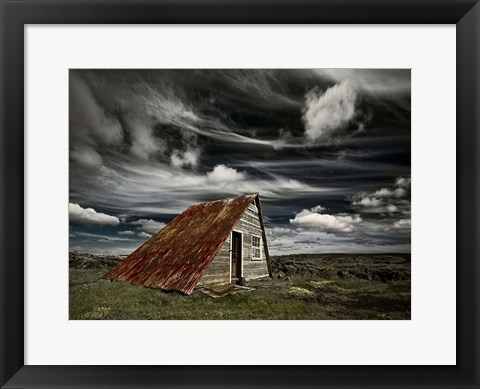 Framed Weathered Print