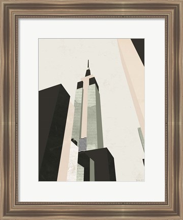 Framed Graphic New York I Print