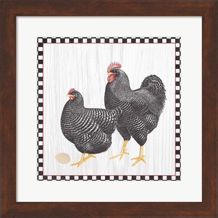 Framed Home to Roost II Print