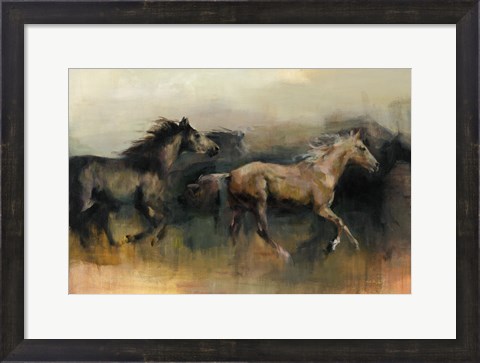 Framed Roaming the West Print