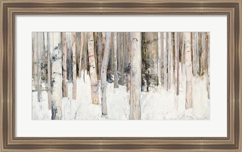 Framed Warm Winter Light III Print
