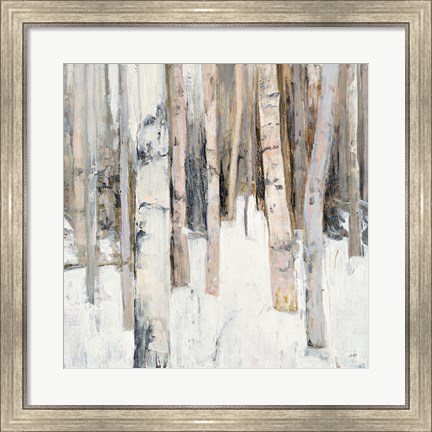 Framed Warm Winter Light I Print