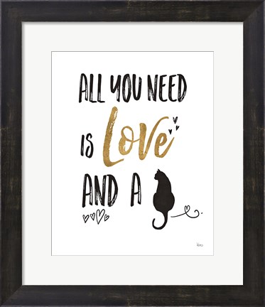 Framed Pet Love IV Print