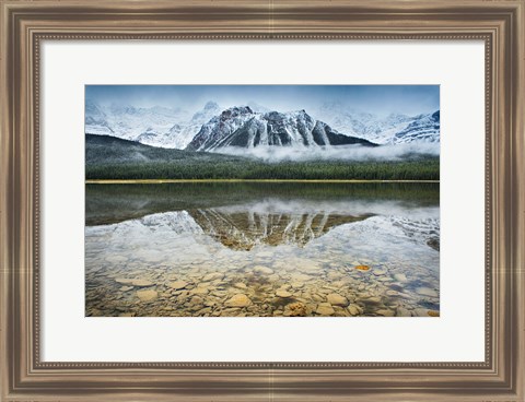 Framed Waterfowl Lake I Print