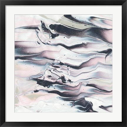 Framed Marbling V Print