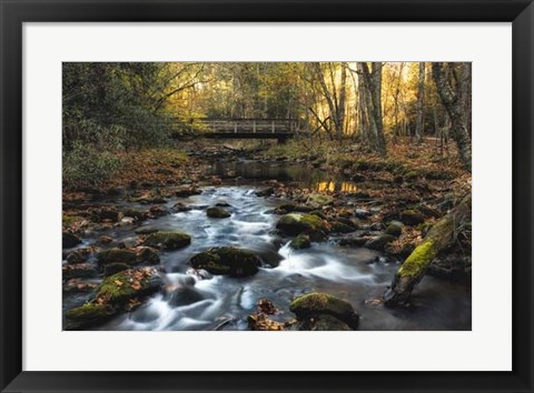 Framed Warm Sky Light Print