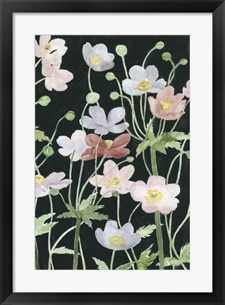 Framed Anemone Dance II Print