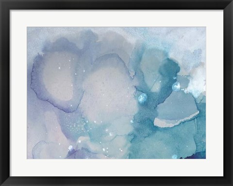 Framed Ice Crystals I Print