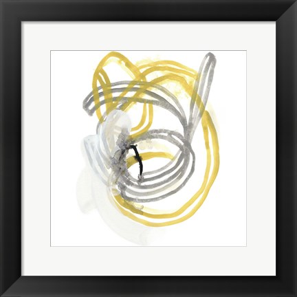 Framed String Orbit I Print