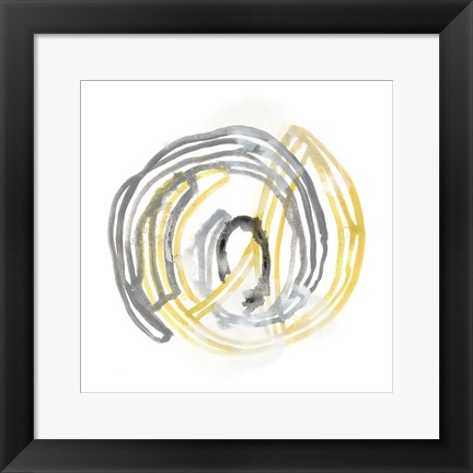 Framed String Orbit III Print