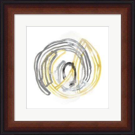 Framed String Orbit III Print