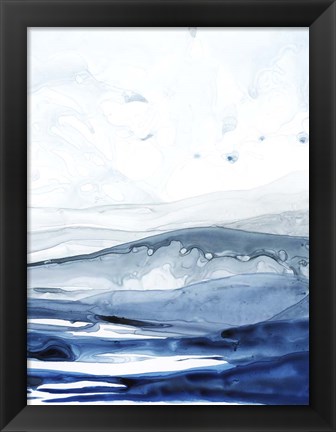 Framed Azure Arctic II Print