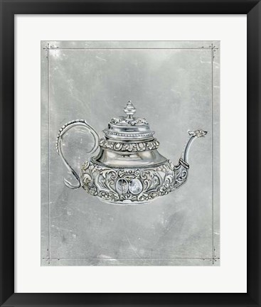 Framed English Silver III Print