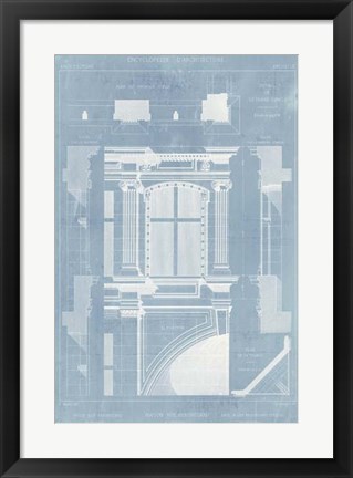 Framed Details of French Architecture II Print