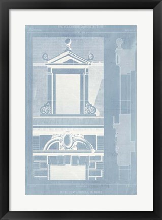 Framed Details of French Architecture III Print