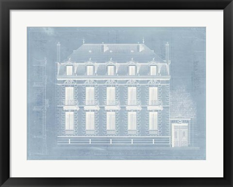 Framed Architecture Francaise II Print