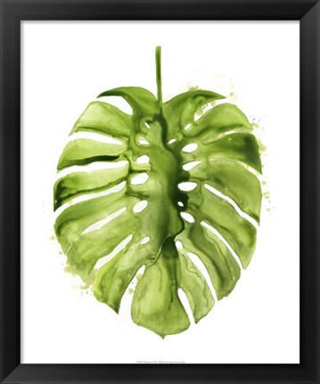 Framed Monstera I Print