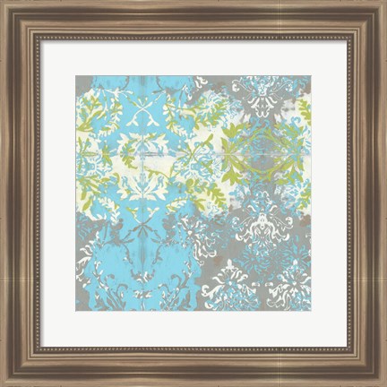 Framed Decorative Overlay I Print