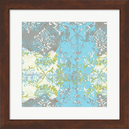 Framed Decorative Overlay II Print