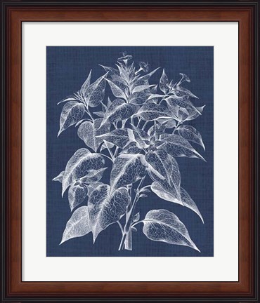 Framed Foliage Chintz III Print