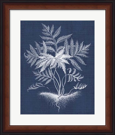 Framed Foliage Chintz IV Print