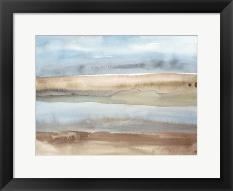 Framed Plein Air Riverscape II Print