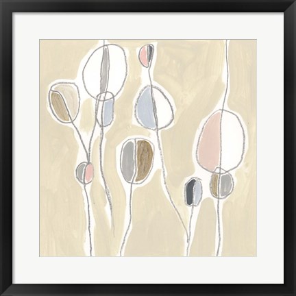 Framed String Garden II Print