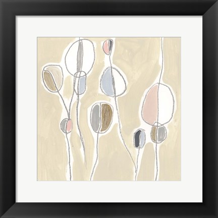 Framed String Garden II Print