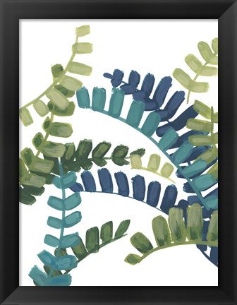 Framed Tropical Thicket III Print