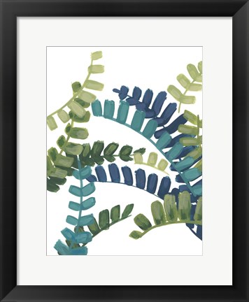 Framed Tropical Thicket III Print