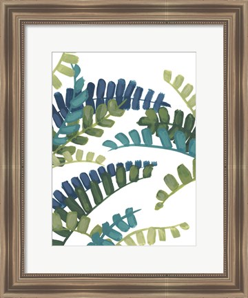 Framed Tropical Thicket IV Print