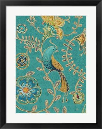 Framed Bohemian Wings VIIA Print