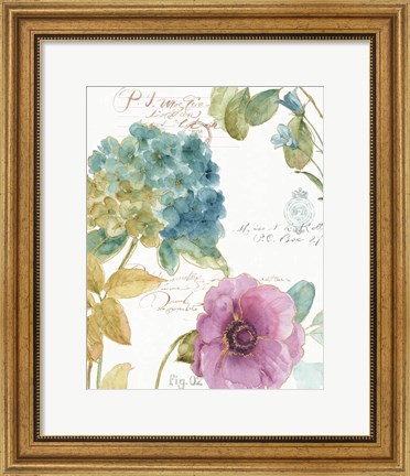 Framed Rainbow Seeds Botanical I Print