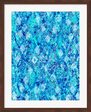 Framed Snake Skin IV Print