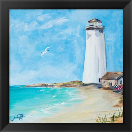 Framed Lighthouses III Print